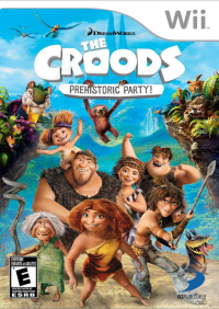 The Croods: Prehistoric Party PAL Wii  box art